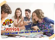 niños en casa